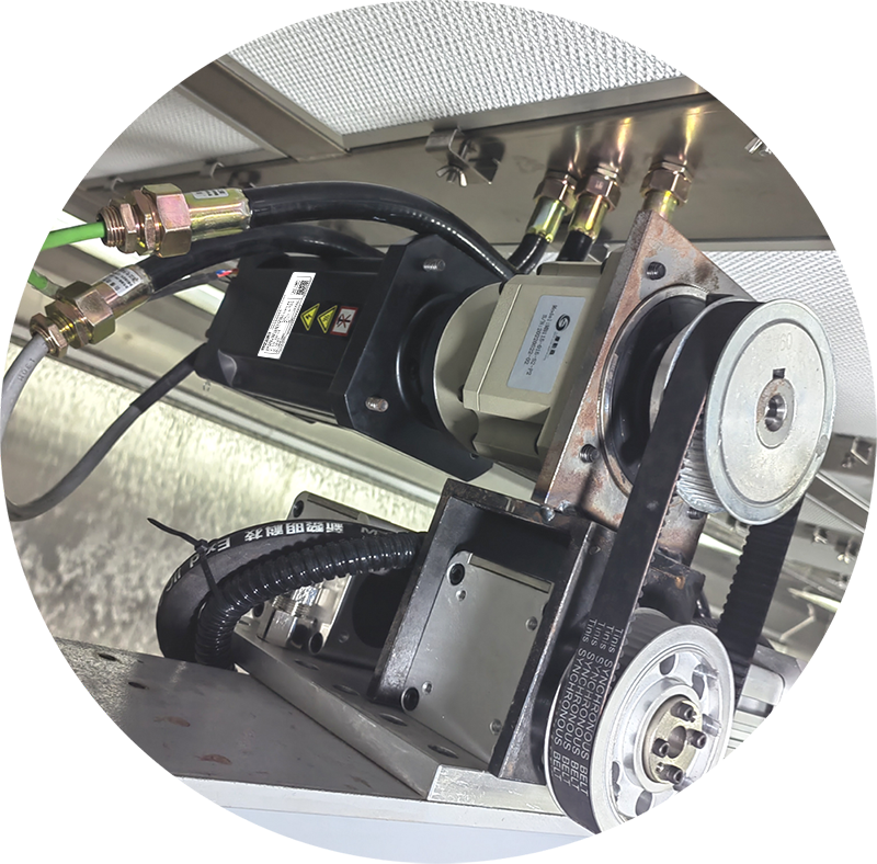 防爆伺服電機(jī)在自動(dòng)車標(biāo)噴涂車間方案